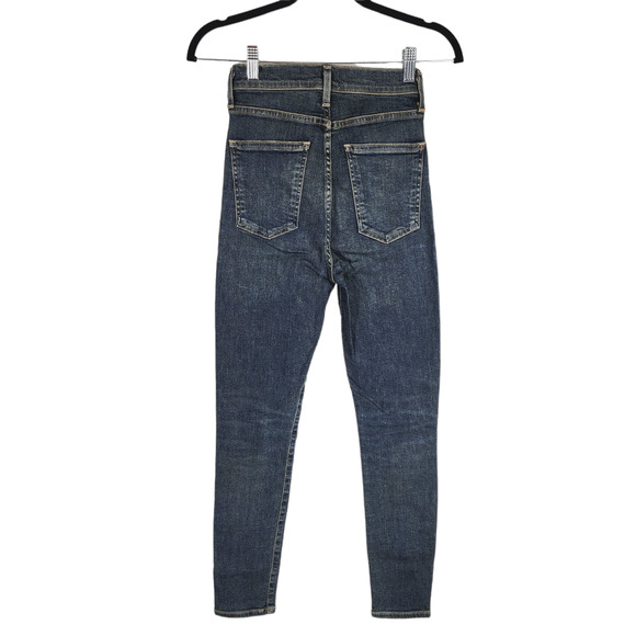 Talula x Agolde Skinny Jeans 24 Women Sky-High Medium Wash‎ Blue USA - Picture 2 of 10